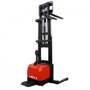 1.6噸三級門架寬腿電動堆垛車